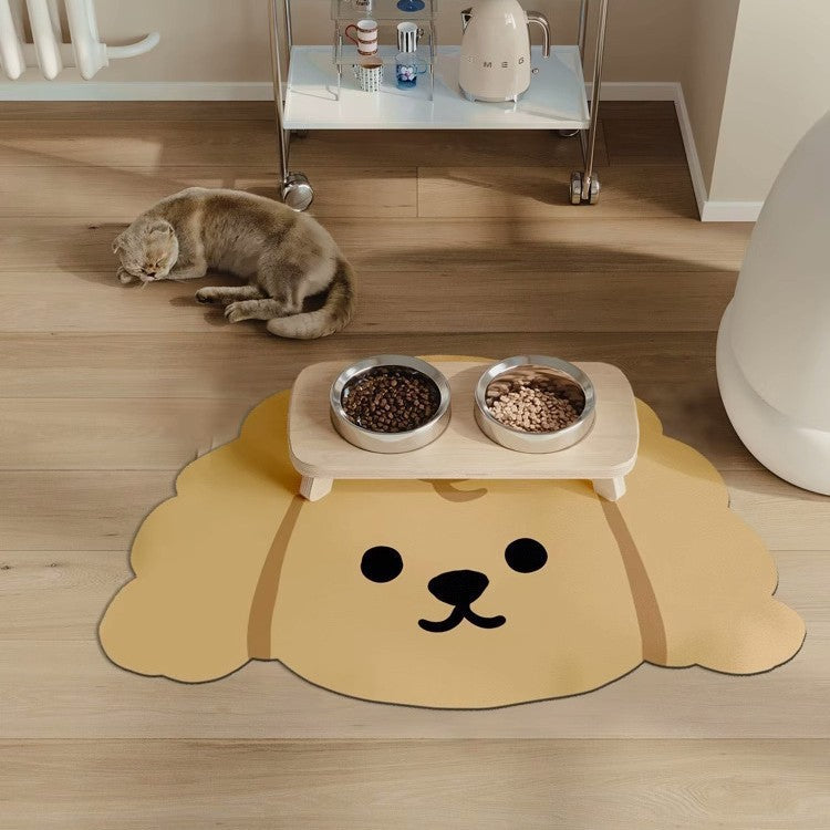 Cute Dog-Themed Area Mat