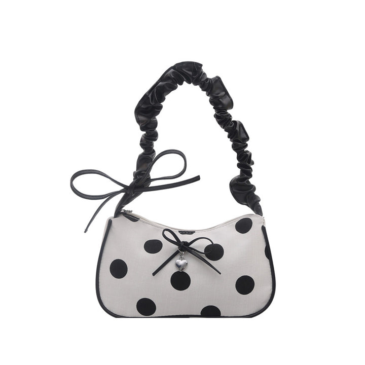 Casual Polka Dot Handbag