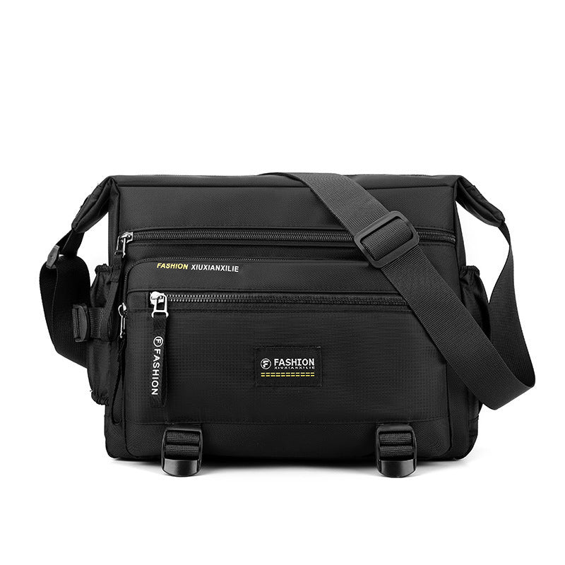 Multi-Pocket Messenger Bag