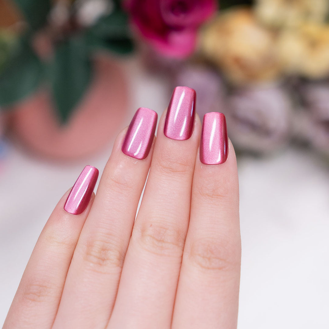 Glossy Press-On Nail Art  1791110921