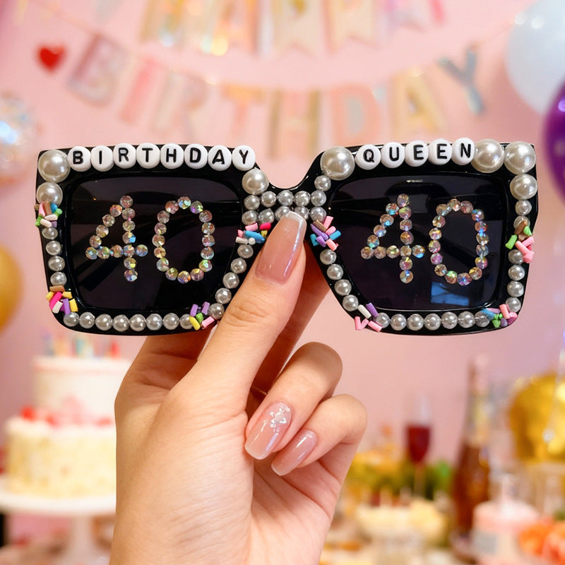 Birthday Celebration Themed Sunglasses Kalsten