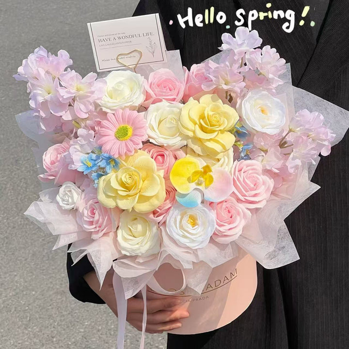 Elegant Artificial Flower Bouquet Arrangement
