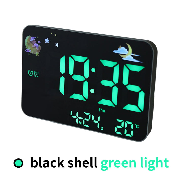 Digital alarm clock with projection and temperature display Kalsten