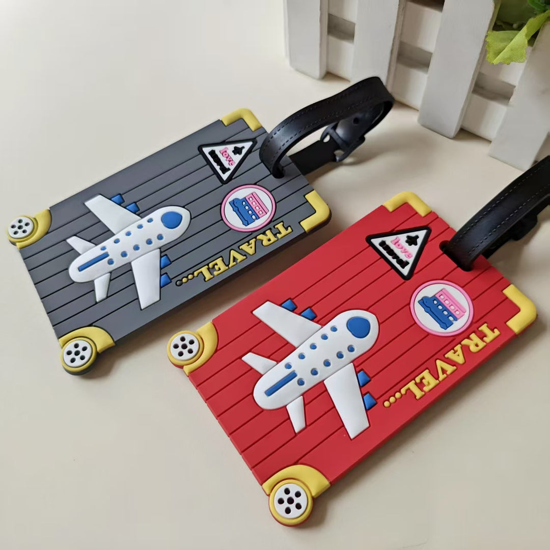 Unisex Travel-Themed Luggage Identifier Kalsten