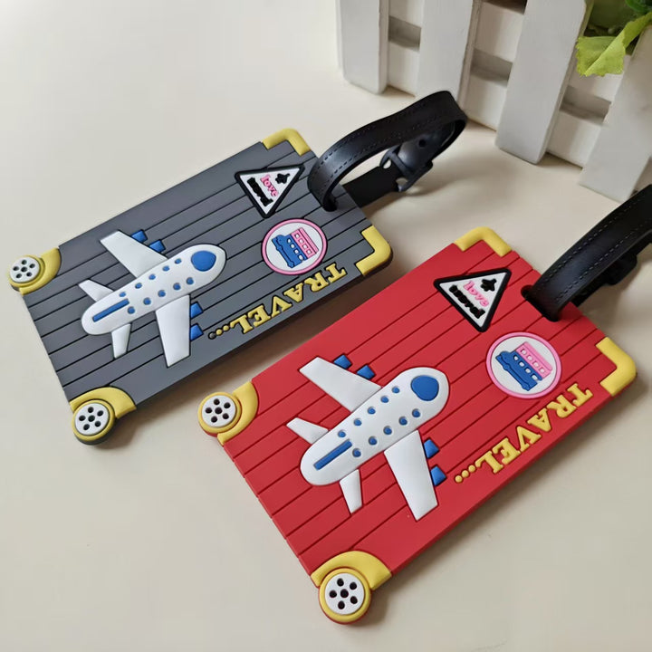 Unisex Travel-Themed Luggage Identifier Kalsten