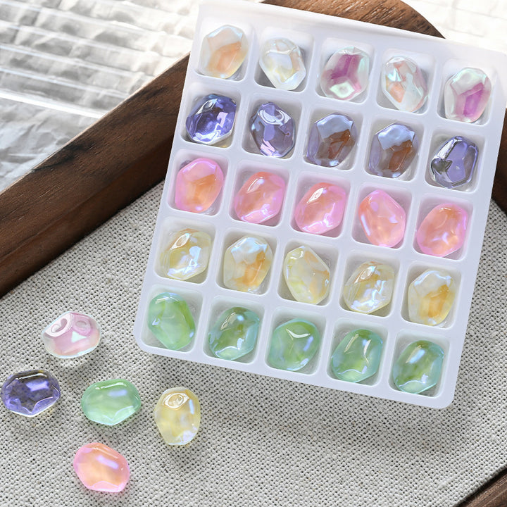 Decorative Resin Nail Art Gem Set
