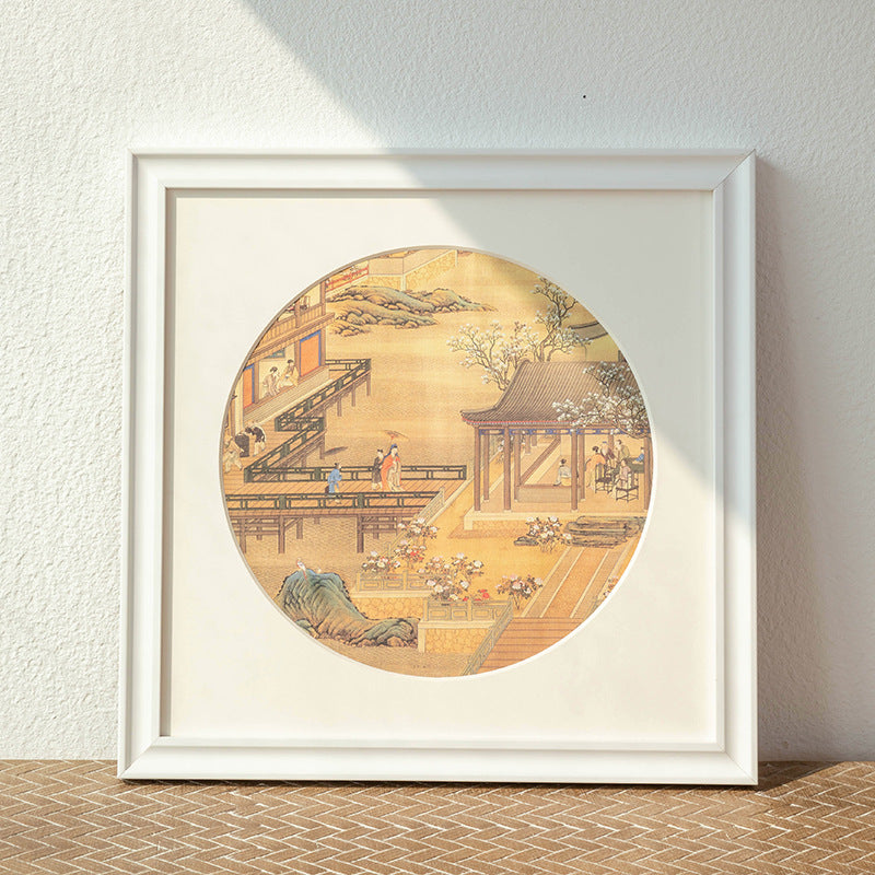 Elegant Mountain Landscape Art Frame