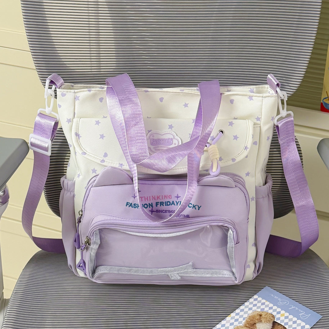 Trendy Multi-Pocket Shoulder Bag Kalsten