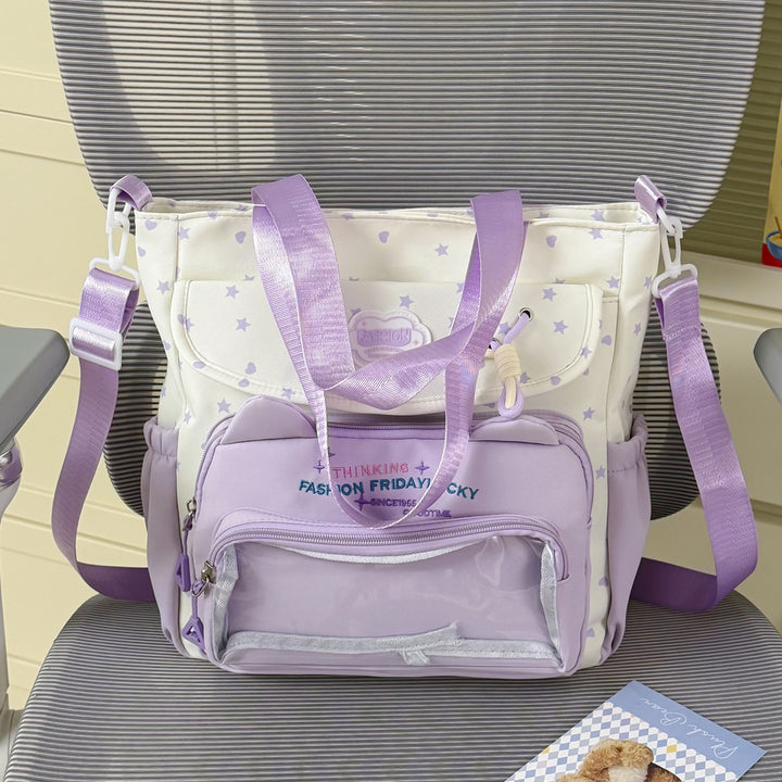 Trendy Multi-Pocket Shoulder Bag Kalsten