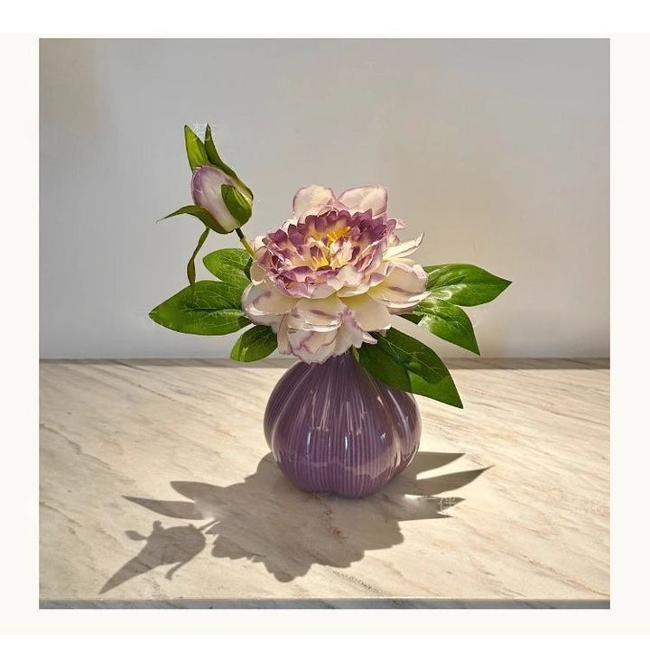 Lifelike Artificial Peony Arrangement