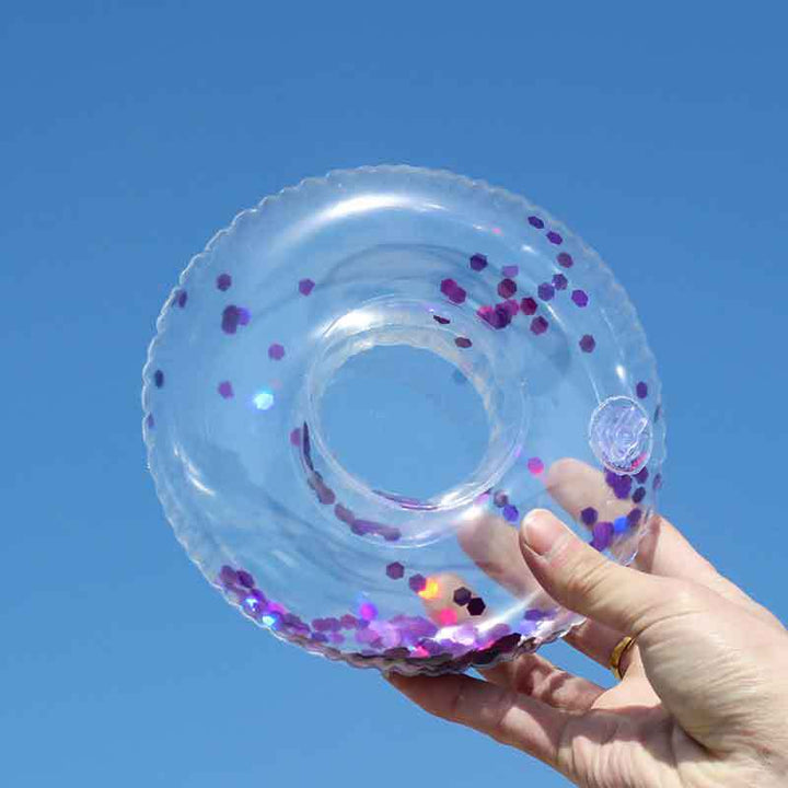 Ladies Inflatable Swimming Ring with Floral Design Kalsten