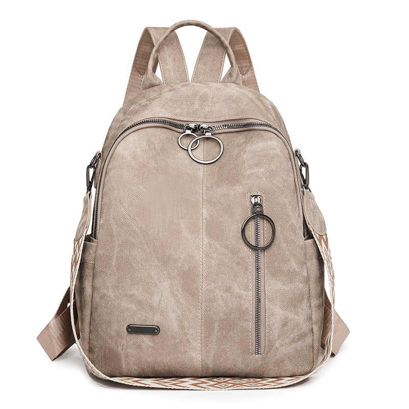 Versatile Textured Casual Backpack Kalsten