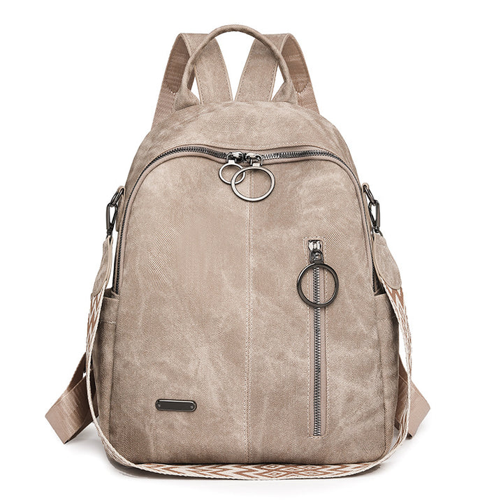 Versatile Textured Casual Backpack Kalsten