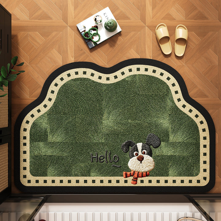 Charming Cat-Themed Door Mat Kalsten