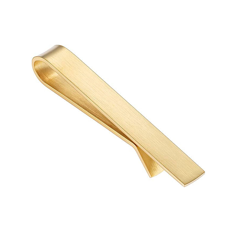 Sleek Metal Tie Clip Set Kalsten