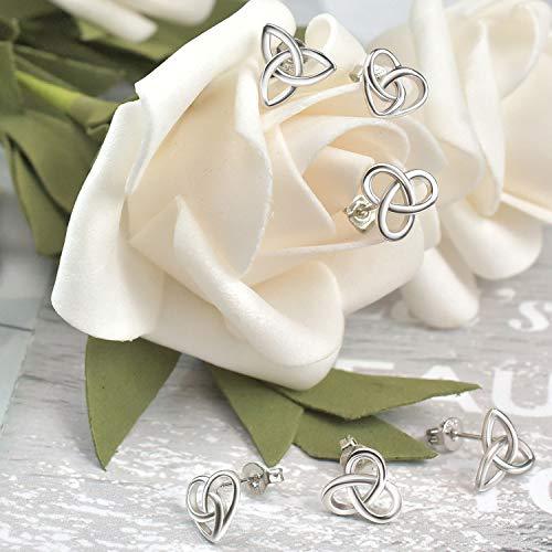 Elegant Interlocking Knot Stud Earrings Kalsten