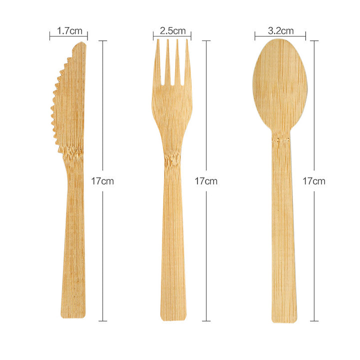 Eco-Friendly Bamboo Cutlery Set Kalsten