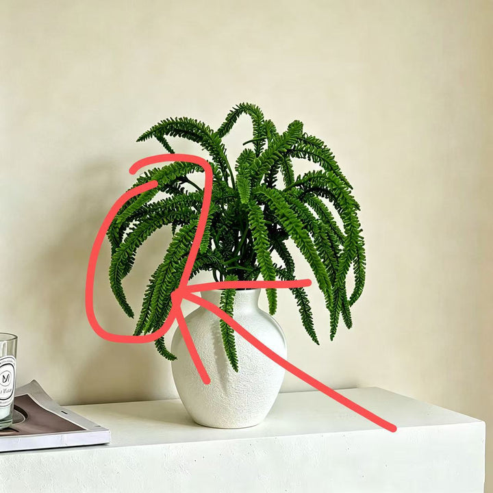 Artificial Fern Plant for Home Decor Display