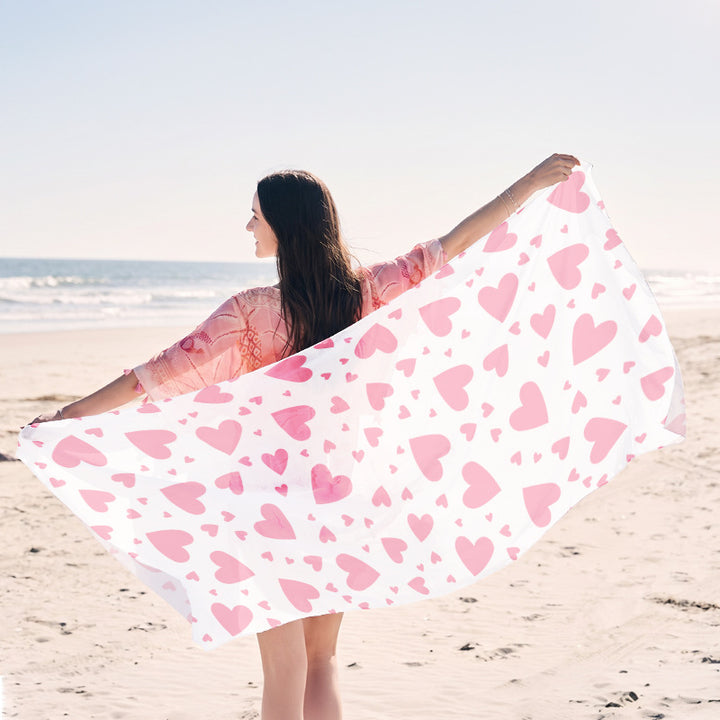 Beach towel with creative jellyfish pattern made of lightweight fabric Kalsten