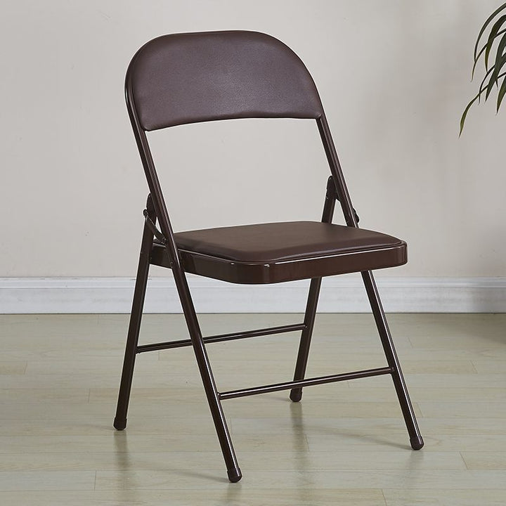 Folding chair with ergonomic design and PU upholstery Kalsten