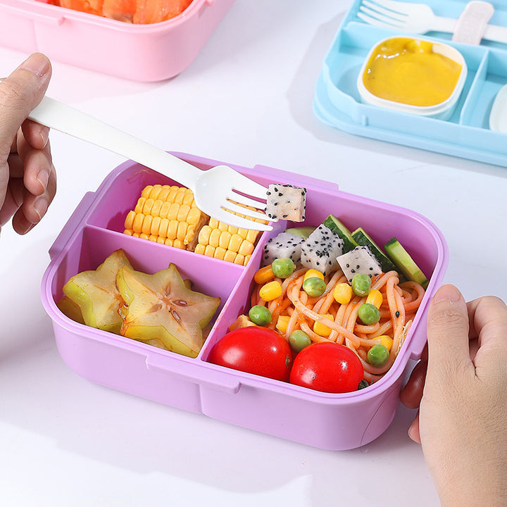 Multi-Layered Portable Lunch Container
