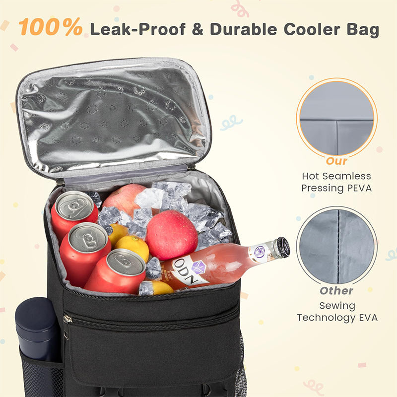 Cooler backpack with multifunctional interior Kalsten