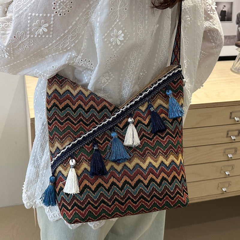Bohemian Patterned Sling Bag