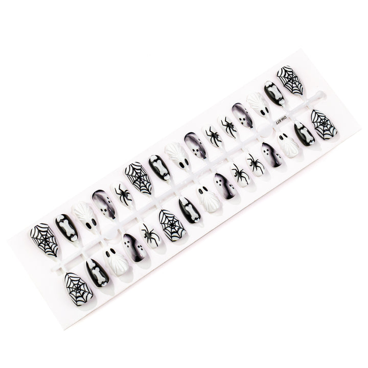 Halloween-Themed Press-On Nail Art Set 1790738549