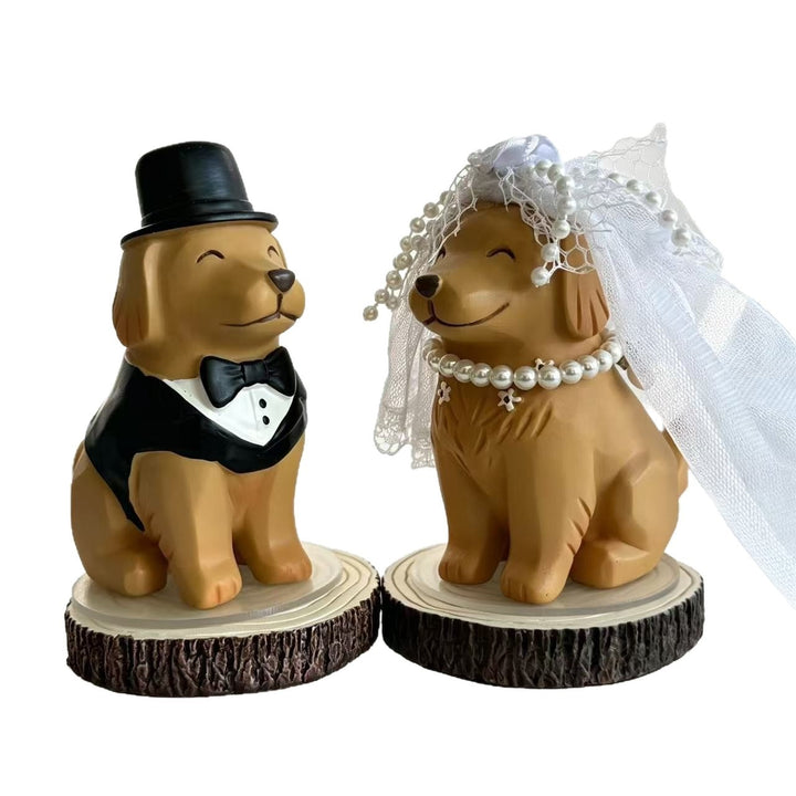 Wedding Dog Figurines Kalsten