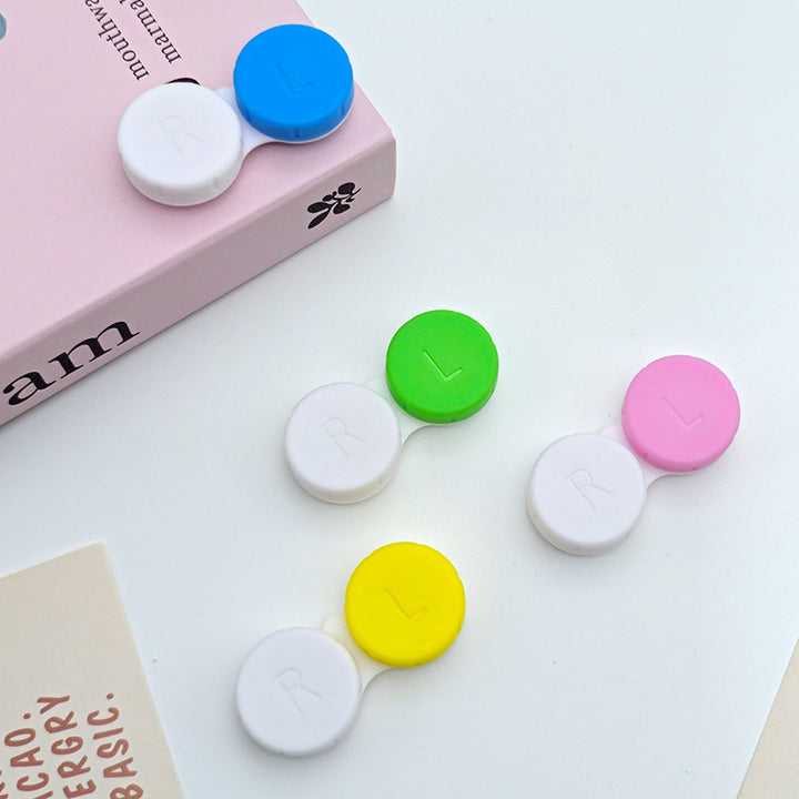 Dual-Compartment Contact Lens Storage Case Kalsten