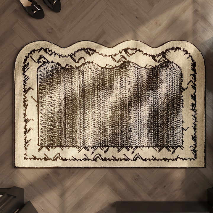 Bohemian Patterned Textured Area Mat