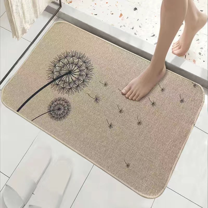 Cat-Themed Non-Slip Bath Mat