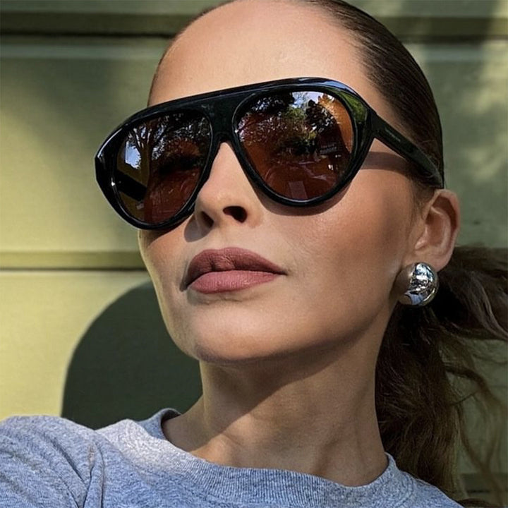 Women's oversized sunglasses with stylish design and protective UV filter Kalsten