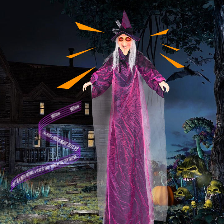 Spooky Animated Witch Decoration Kalsten