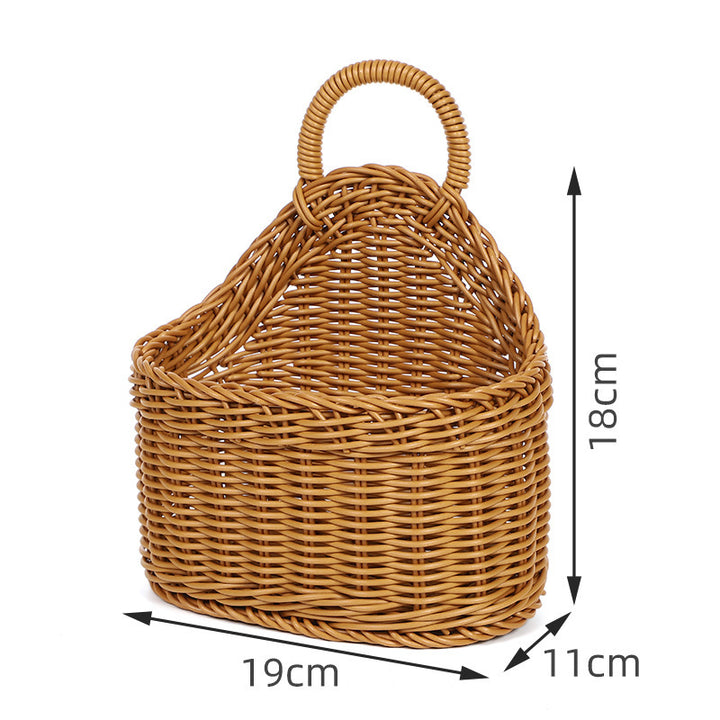 Handwoven Storage Basket with Sturdy Handle Kalsten