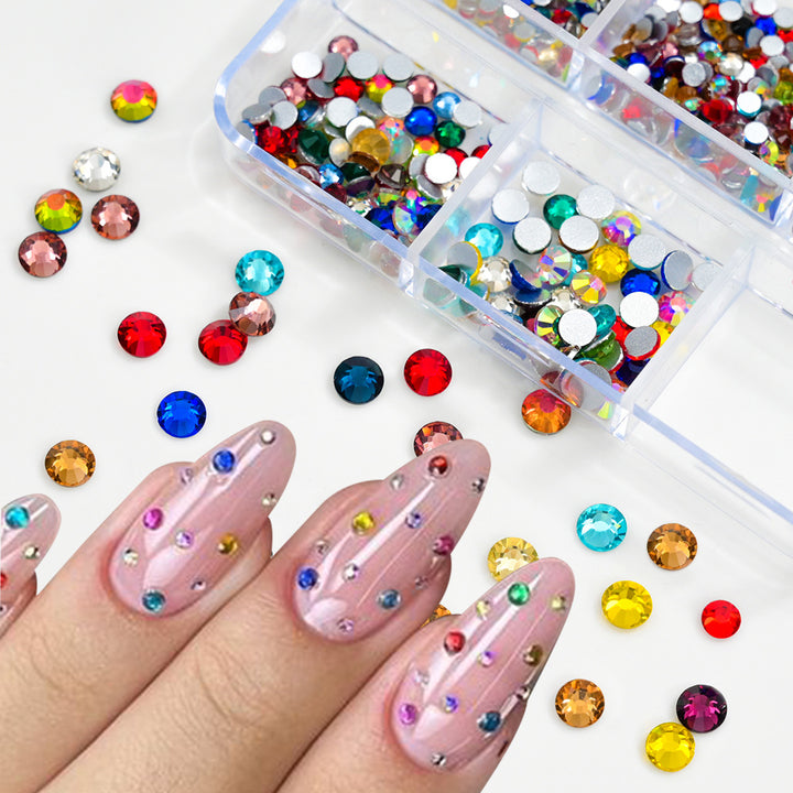 Nail Art Decoration Rhinestones Set