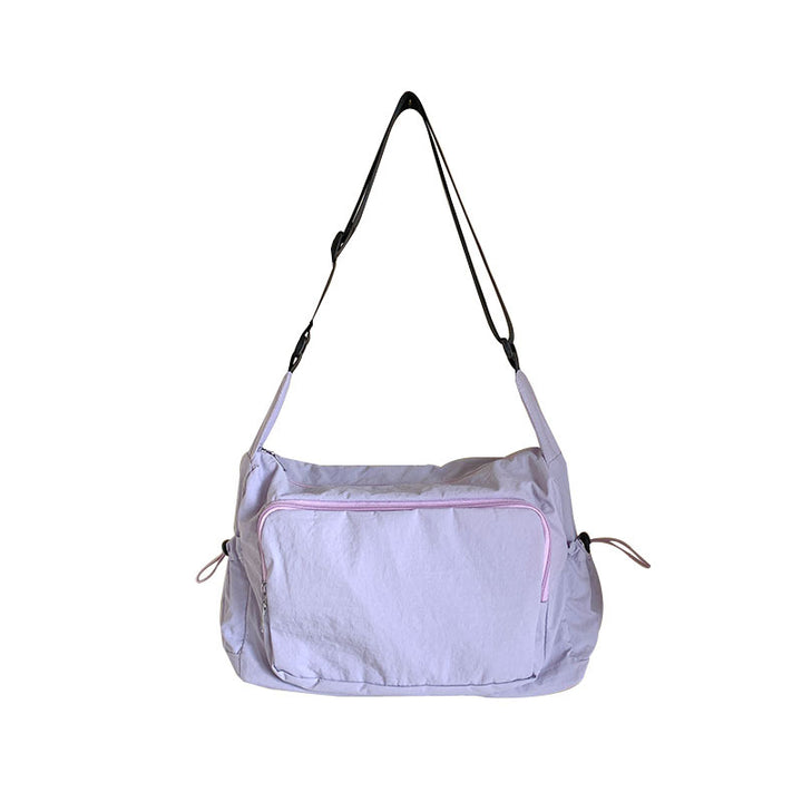 Functional Multi-Pocket Shoulder Bag