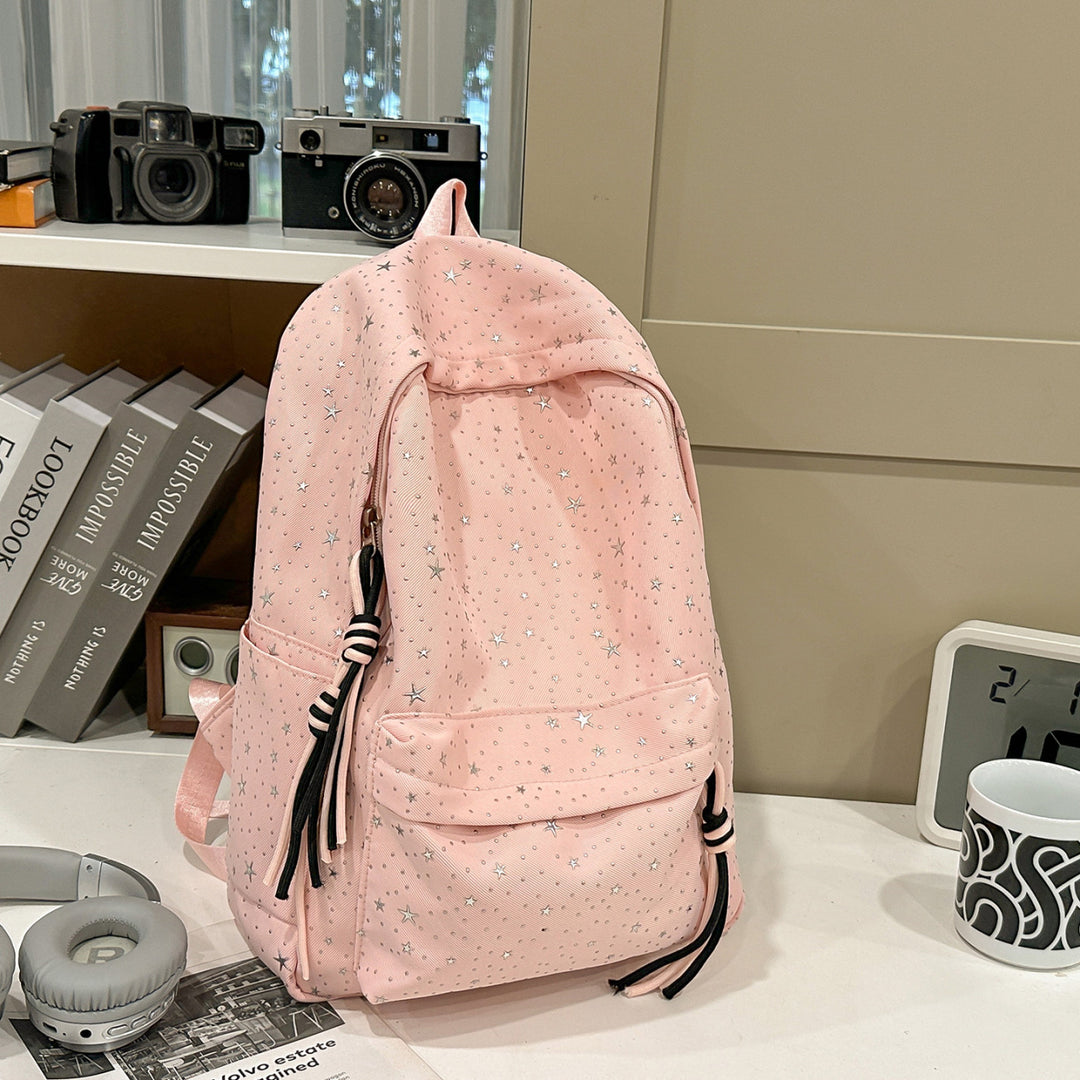 Stylish star motif backpack Kalsten
