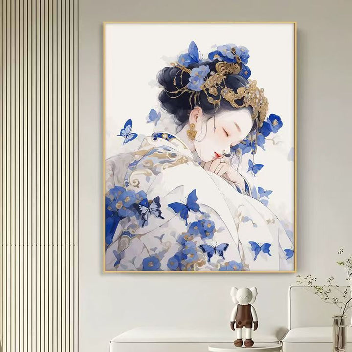 Elegant Butterfly-Themed Canvas Art Print Kalsten