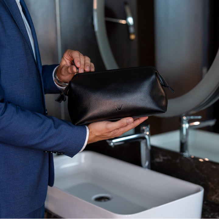 Noble Cosmetic Leather Bag Kalsten