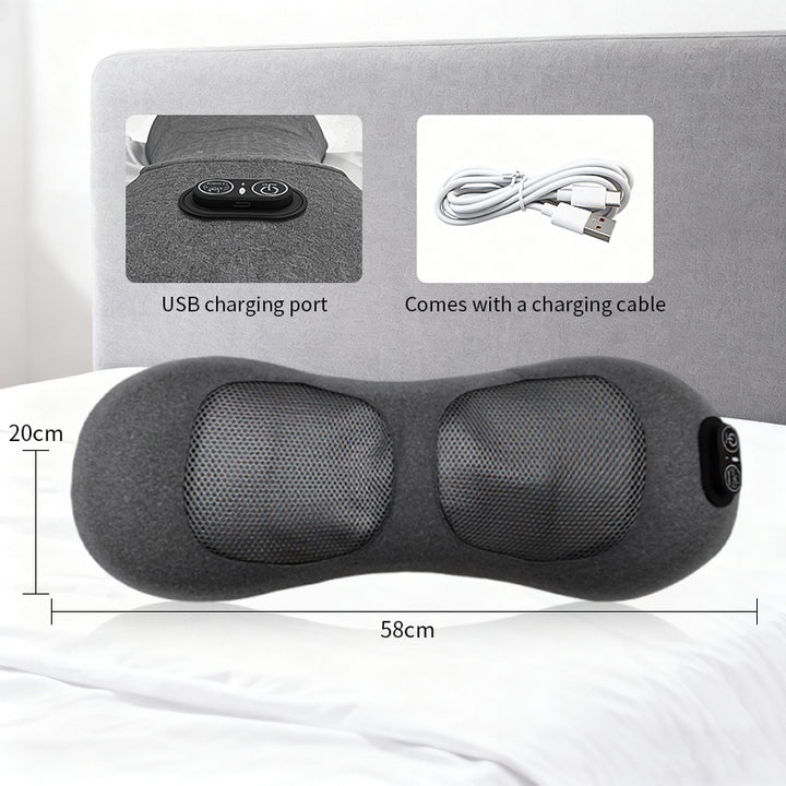 Ergonomic Massage Pillow With USB Charging Function Kalsten