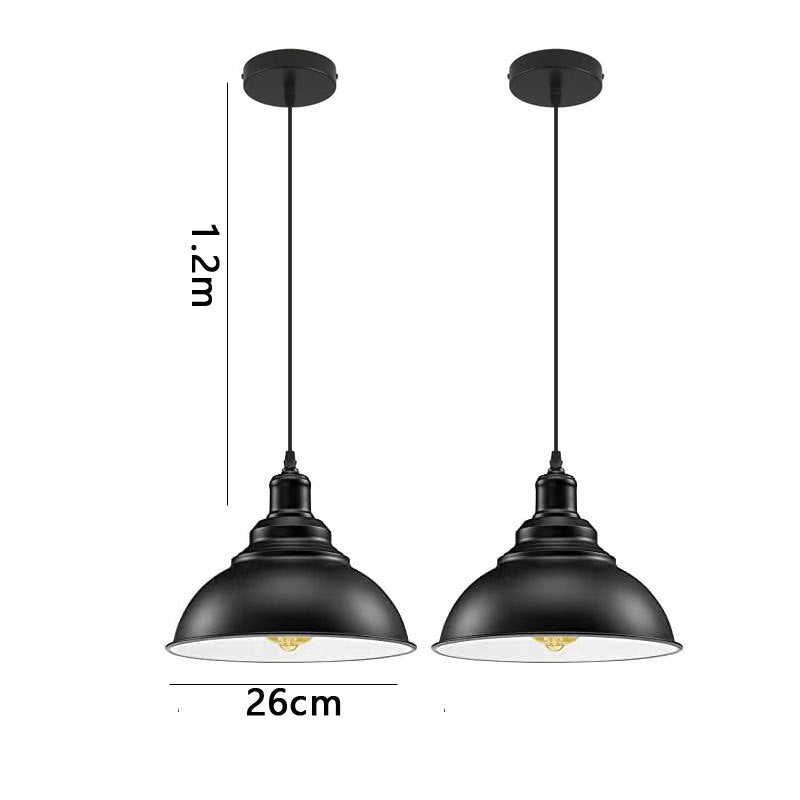 Industrial Dome Pendant Light