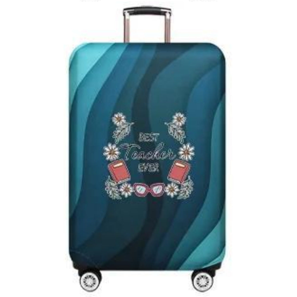 Women's Hard Shell Suitcase with Creative Teacher Design Kalsten