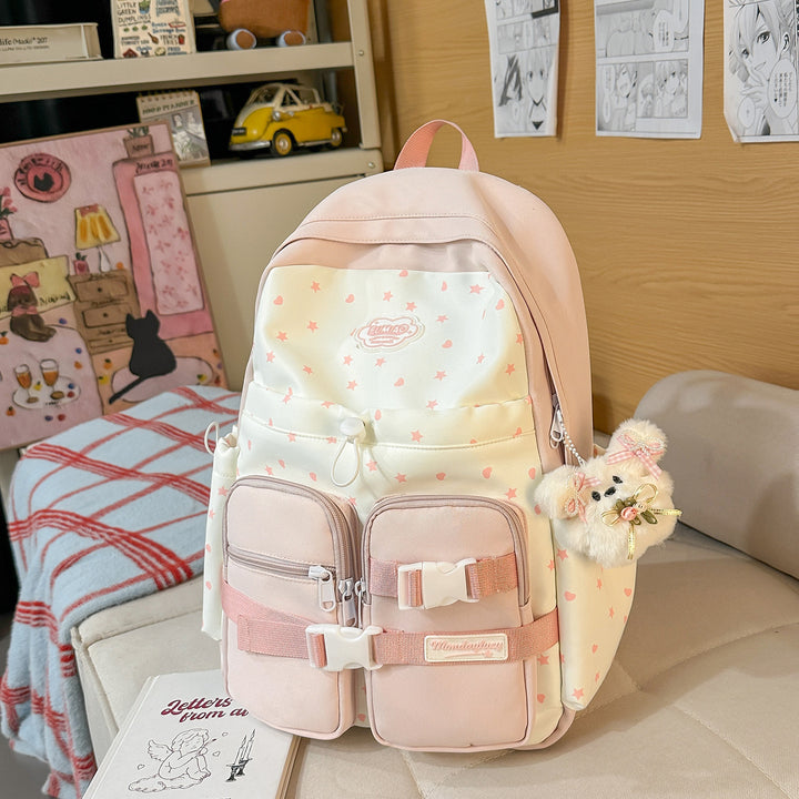 Stylish Star-Patterned Backpack Kalsten