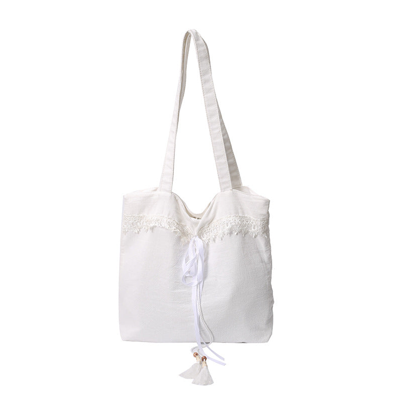 Chic Embroidered Shoulder Tote Bag Kalsten