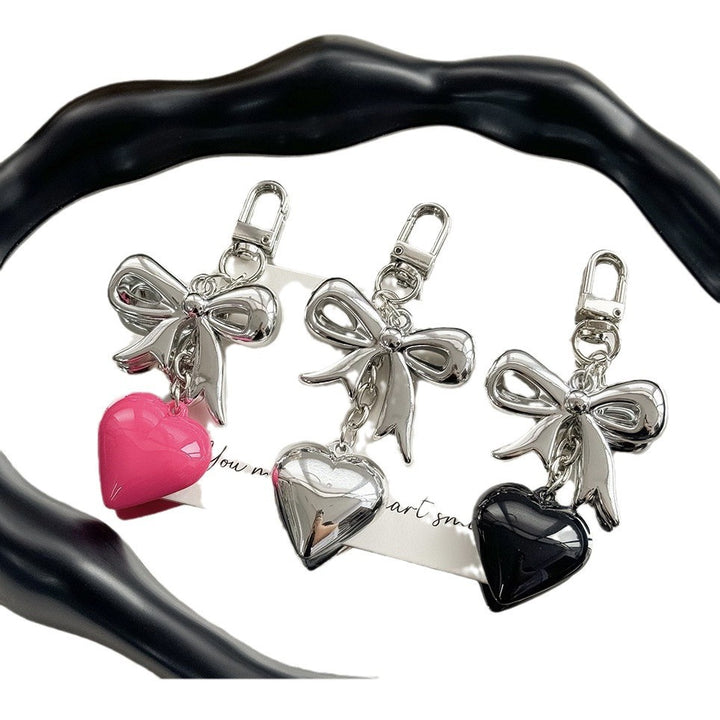Heart-Shaped Charm Keychain kalsten
