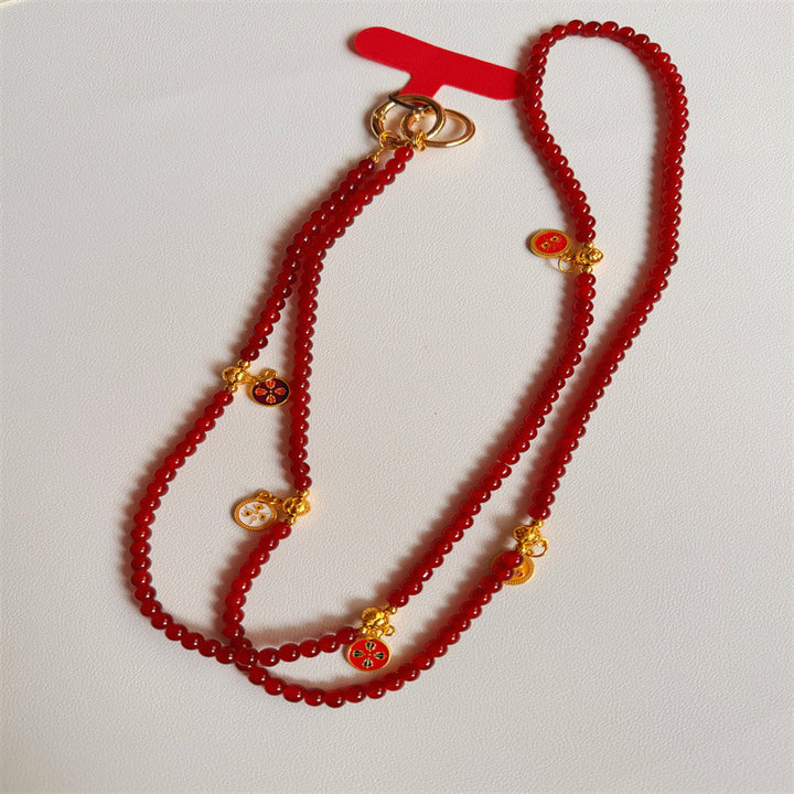 Multi-Strand Beaded Necklace Kalsten