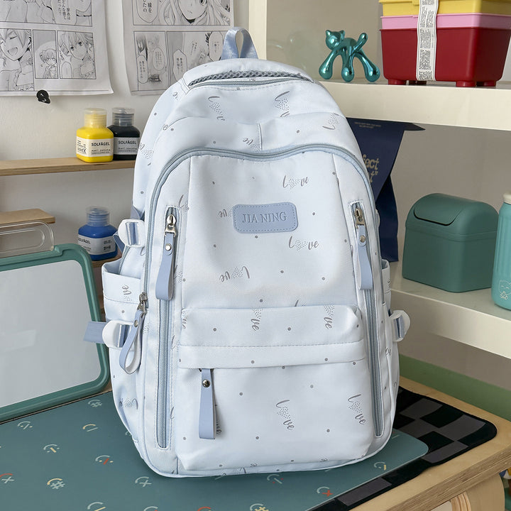 Stylish Love-Embellished Backpack Kalsten