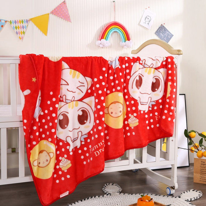 Children's Cartoon Character Fleece Blanket Kalsten