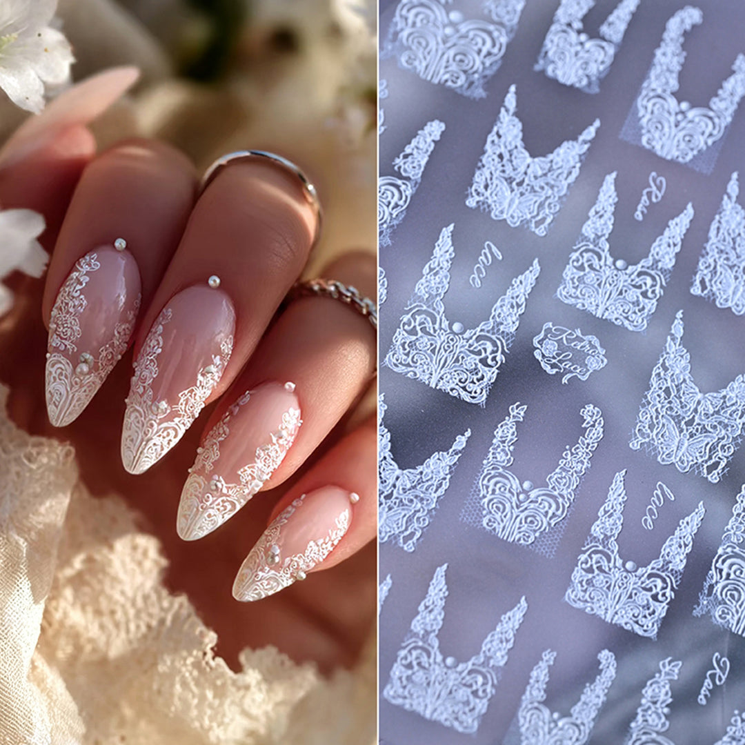 Lace Nail Art Stamping Plate